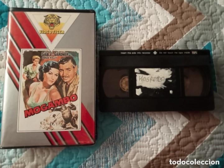Cine: MOGAMBO (1953) VHS 1&ordf; EDICION PIRATA VIDEO TIGER CLARK GABLE AVA GARDNER GRACE KELLY