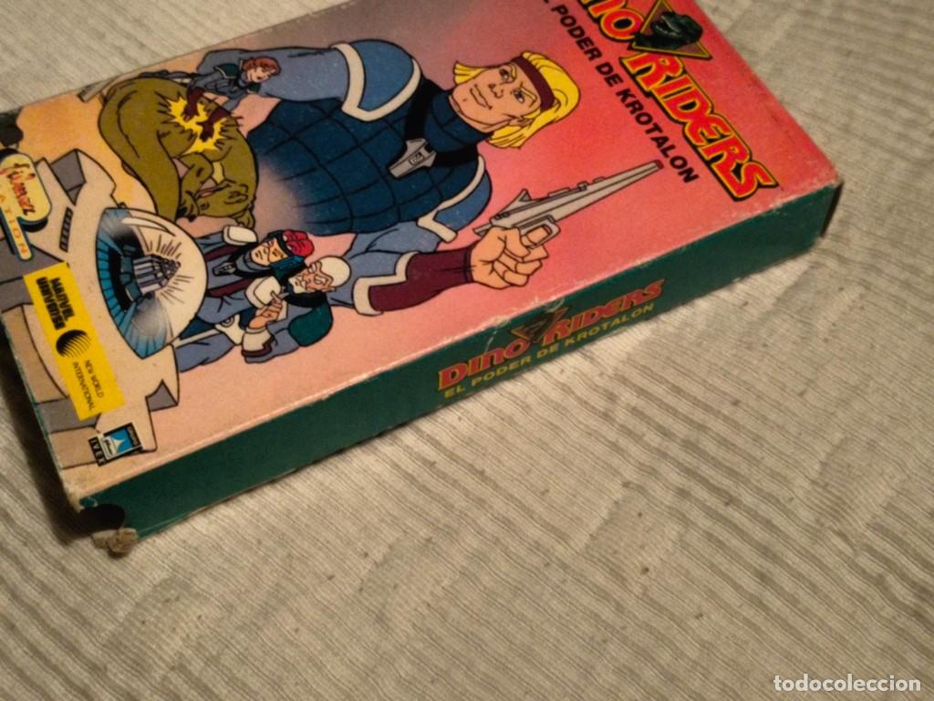 Cine: VHS DINO RIDERS EL PODER DE KROTALON - Foto 3