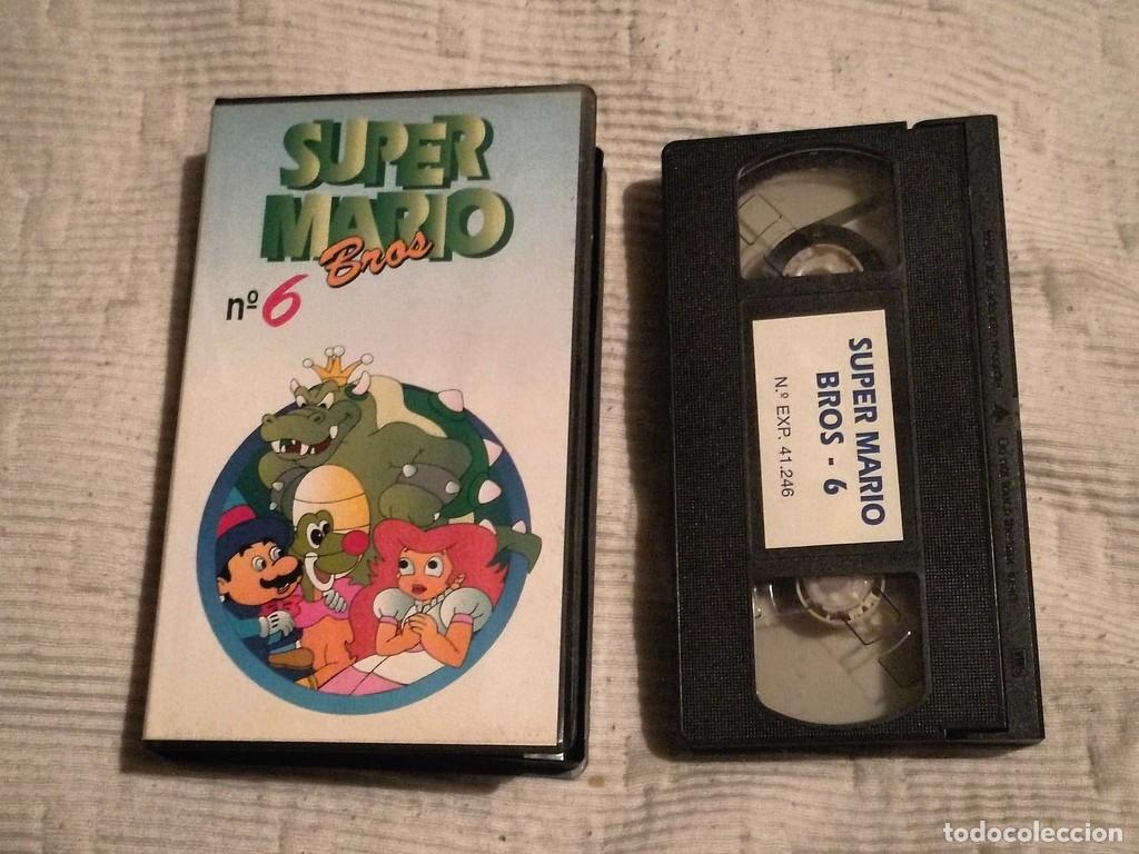 Cine: VHS DE SUPER MARIO BROS NUMERO 6