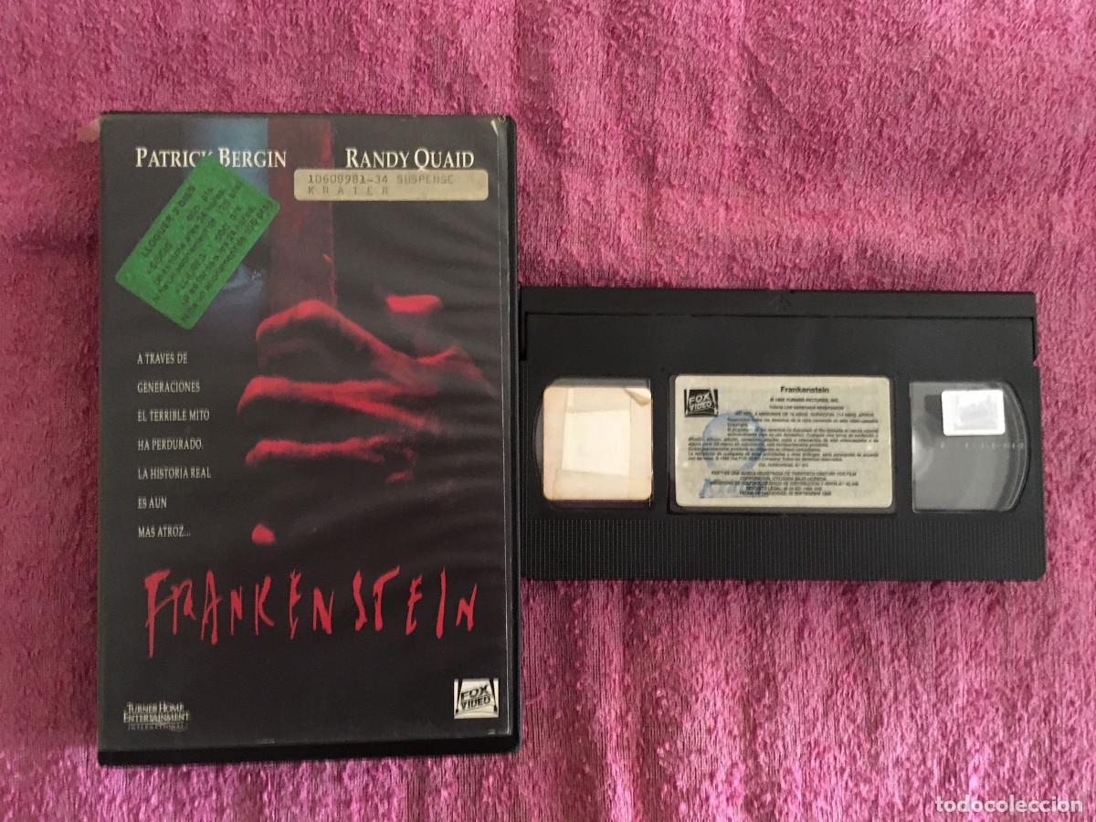 Cine: FRANKENSTEIN (1992) VHS FOX DAVID WICKES PATRICK BERGIN RANDY QUAID JOHN MILLS SONIDO HI-FI