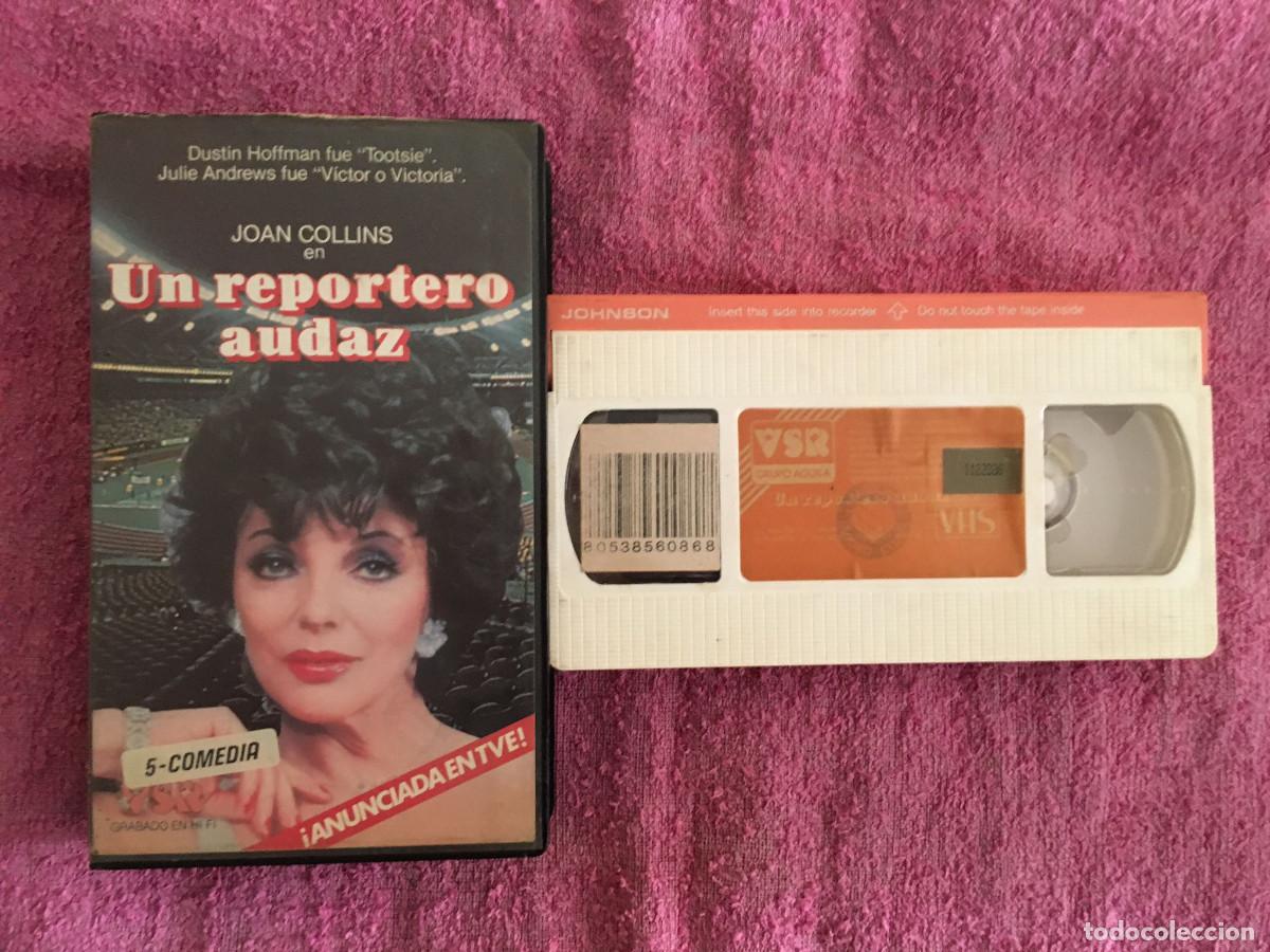Cine: UN REPORTERO AUDAZ (1984) VHS VSR GRUPO &Aacute;GUILA JOAN COLLINS MARC SINGER ROBERT CULP