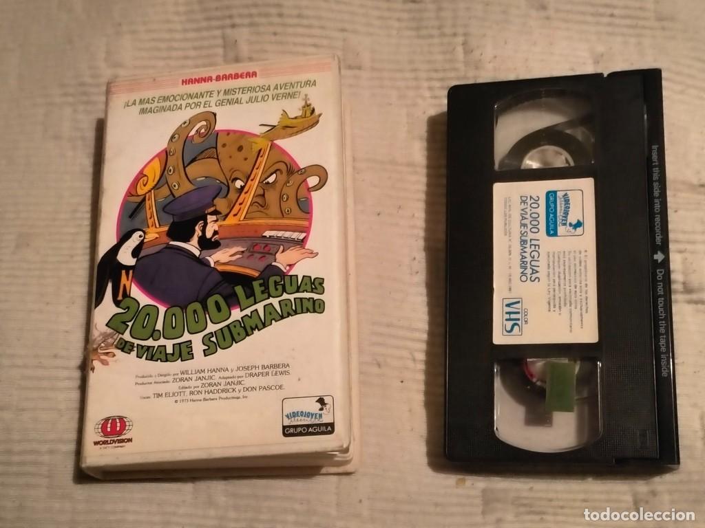 Cine: VHS HANNA BARBERA 20.000 LEGUAS DE VIAJE SUBMARINO