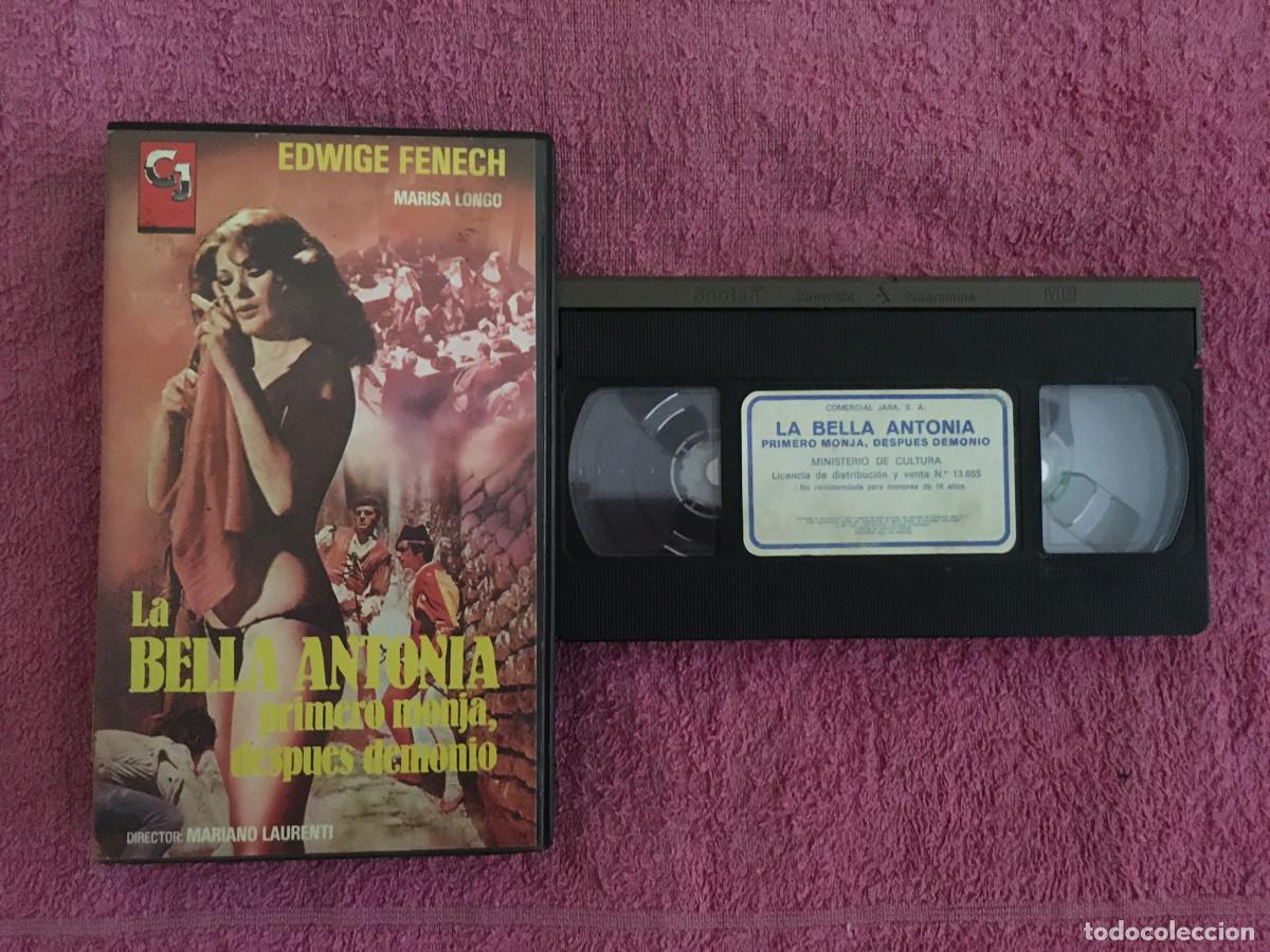Cine: LA BELLA ANTONIA, PRIMERO MONJA DESPU&Eacute;S DEMONIO (1972) VHS CJ EDWIGE FENECH MALISA LONGO