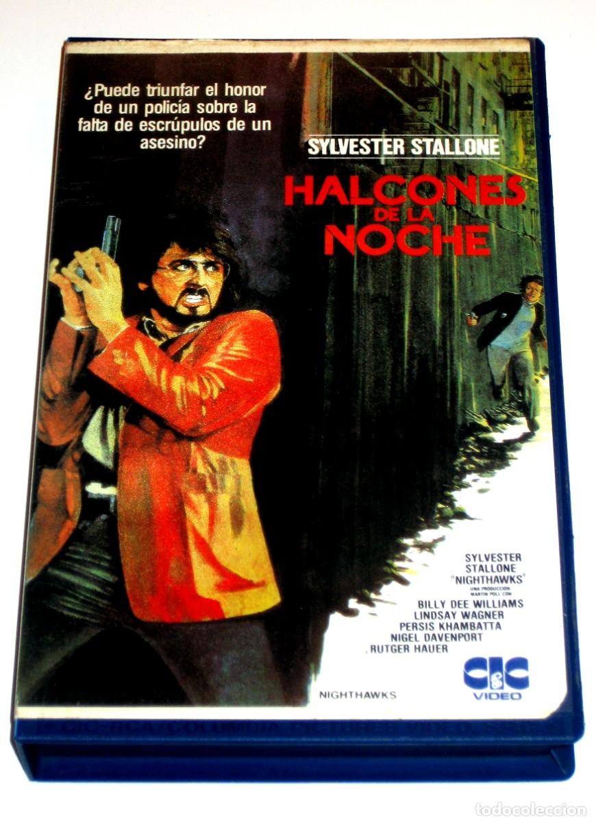 Cine: Halcones De La Noche (1981) - Sylvester Stallone Rutger Hauer Billy Dee Williams VHS 1&ordf; EDICION