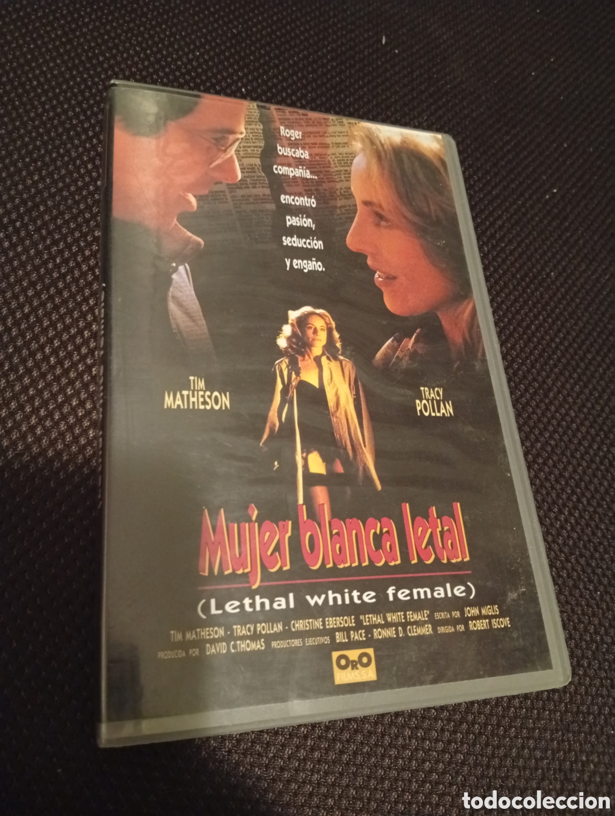 Cine: Mujer blanca letal vhs