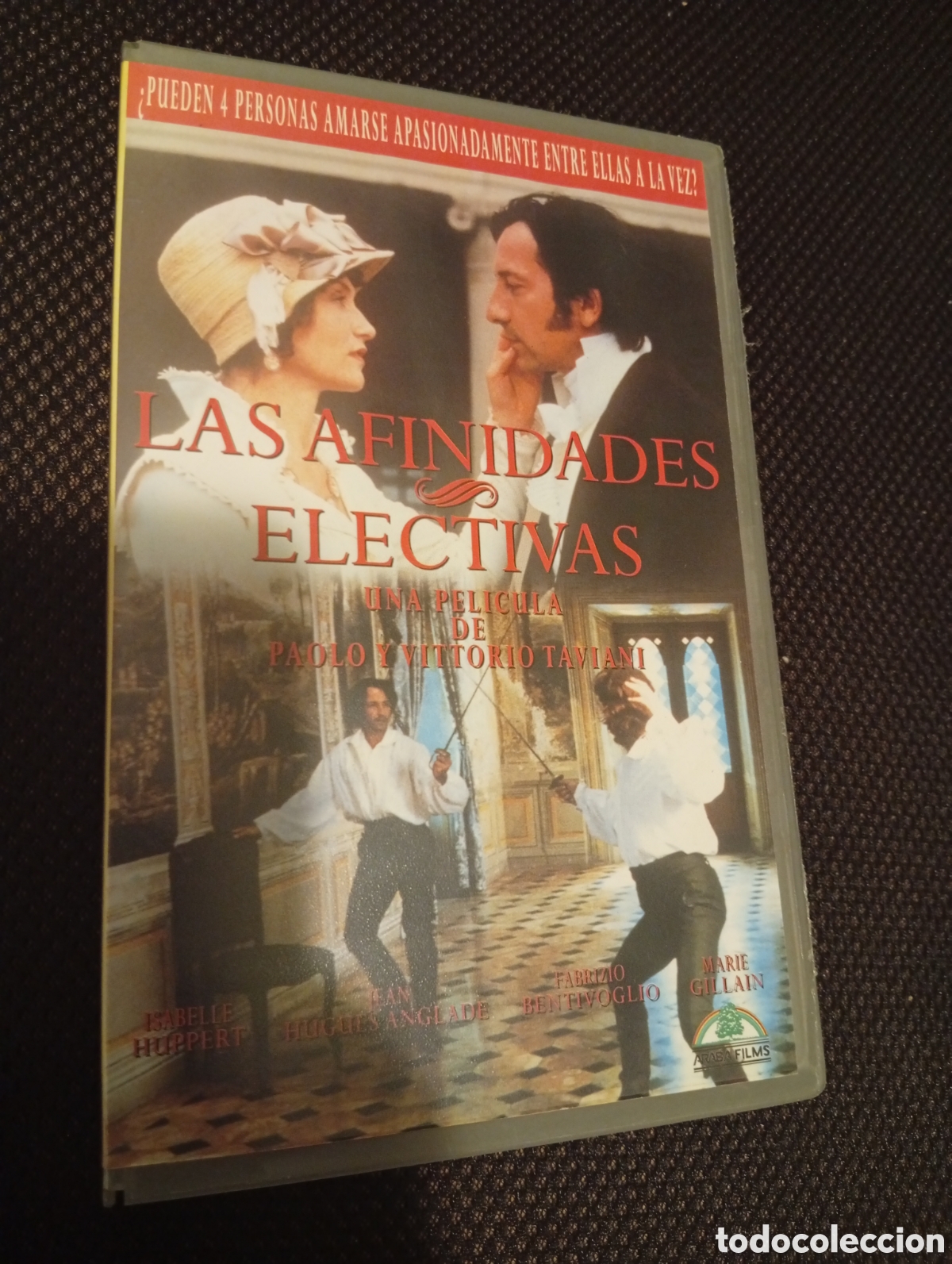 Cine: Las afinidades electivas vhs
