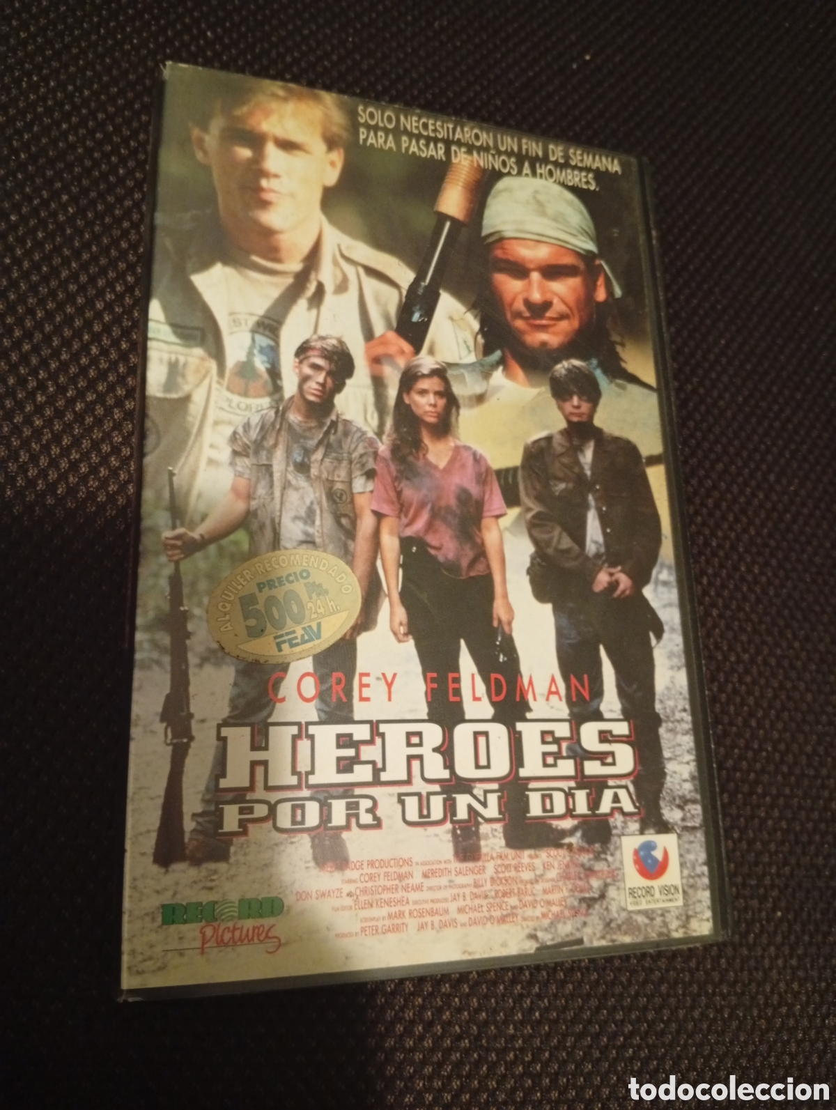 Cine: H&eacute;roes por un d&iacute;a vhs