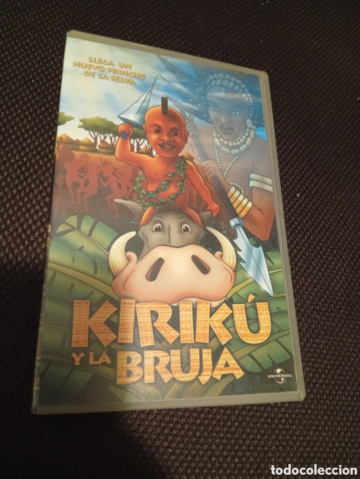 Cine: Kiriku y la bruja vhs