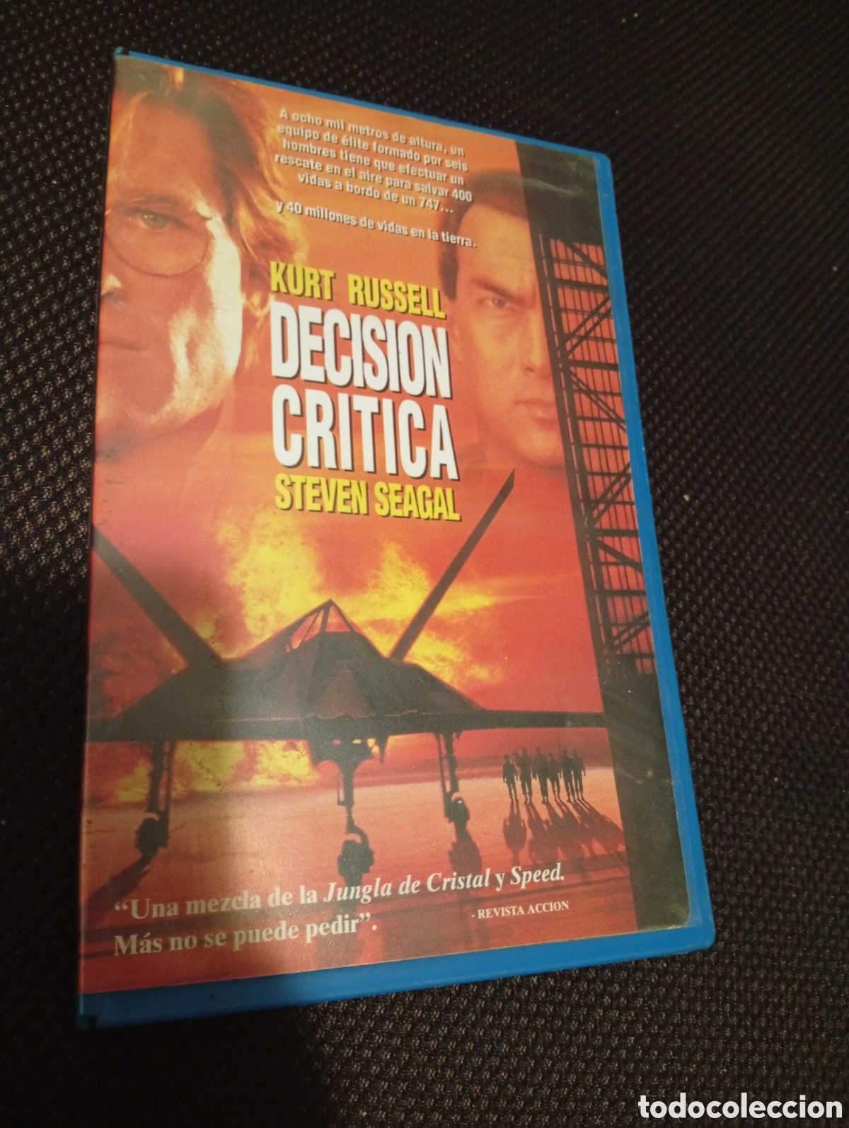 Cine: Decisi&oacute;n cr&iacute;tica vhs pel&iacute;cula