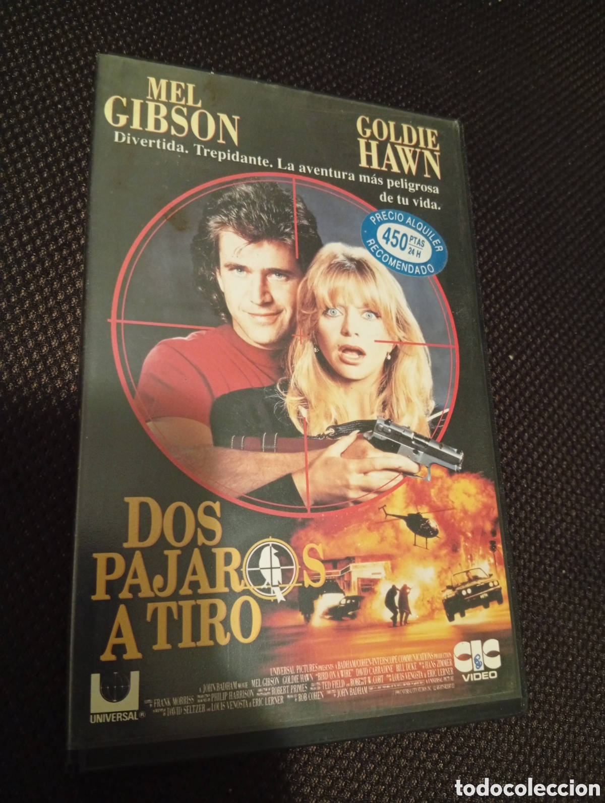 Cine: Dos p&aacute;jaros a tiro vhs