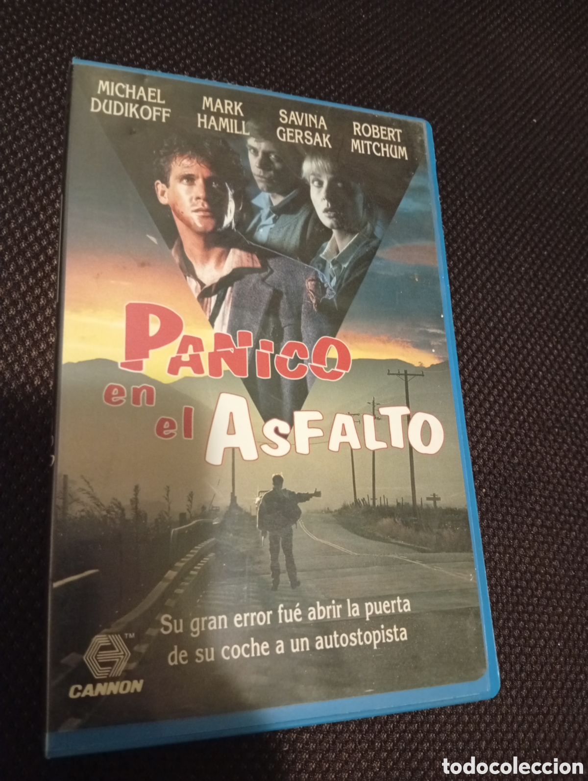 Cine: P&aacute;nico en el asfalto vhs