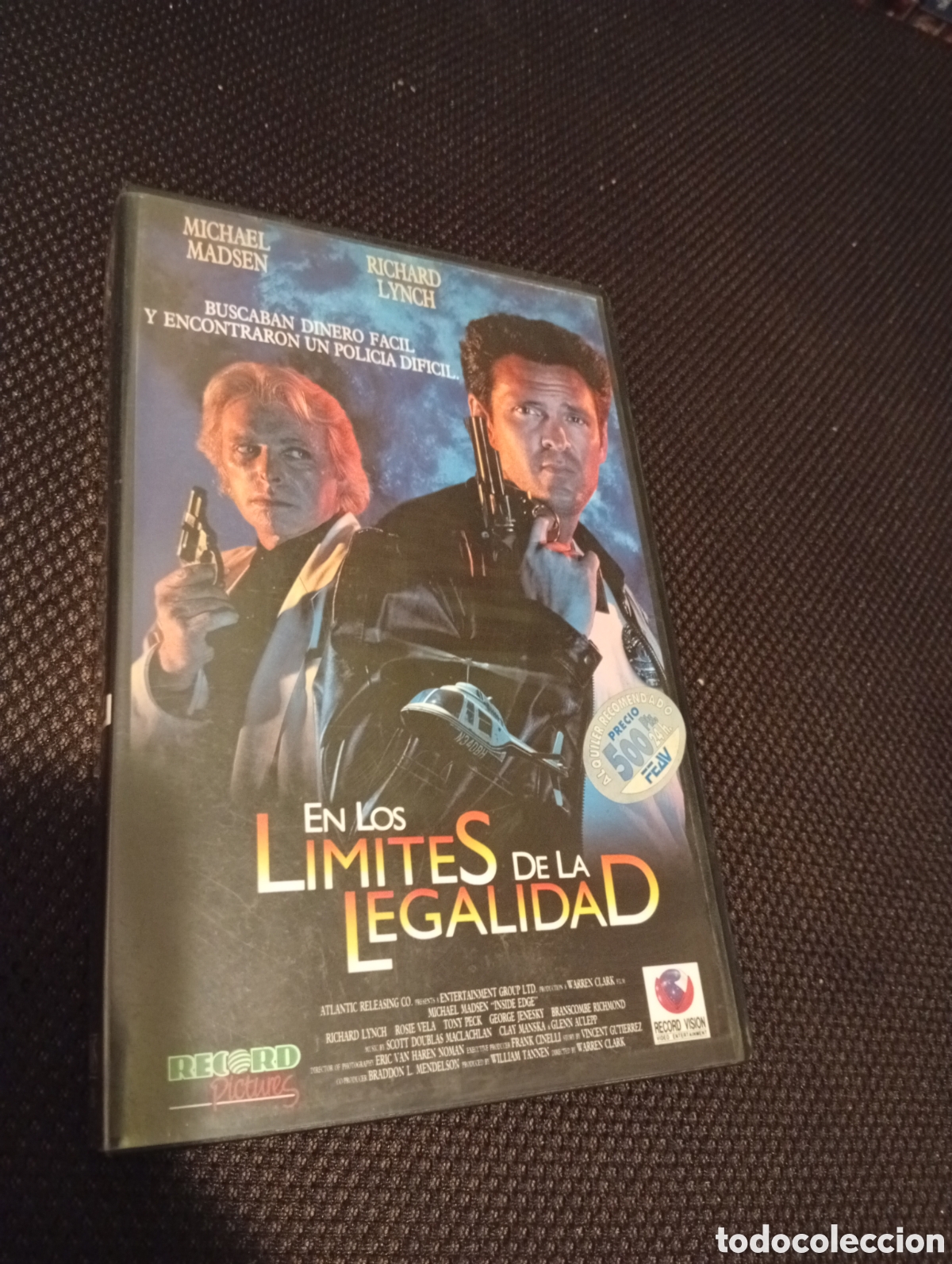 Cine: En los limites de la legalidad vhs
