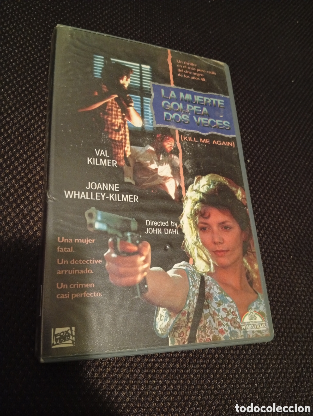 Cine: La muerte golpea dos veces vhs