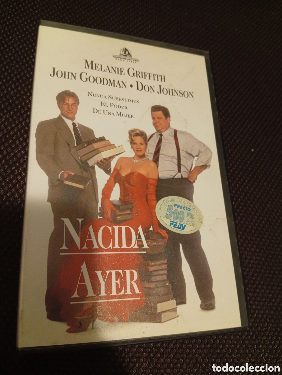 Cine: Nacida ayer vhs pel&iacute;cula