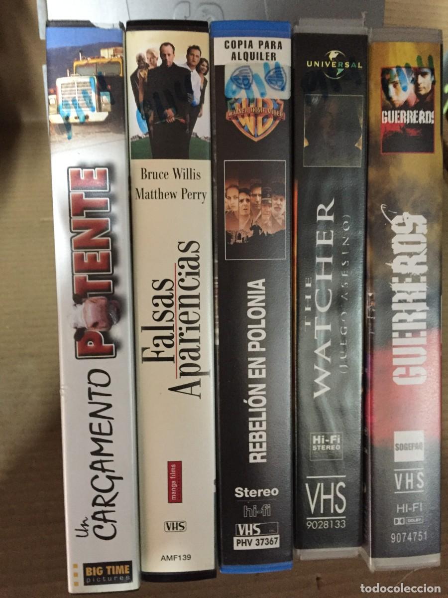 Cine: Vhs pack n&ordm; 114 Un cargamento potente - Falsas apariencias - Rebelion en polonia - The witcher, Ojo