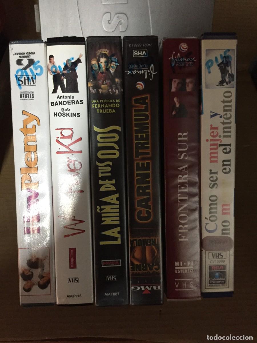 Cine: Vhs pack n&ordm; 115 Havplenty - White river kid - La ni&ntilde;a de tus ojos - Carne tremula - Frontera sur - C