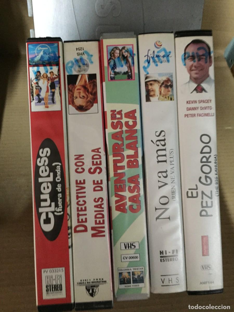 Cine: Vhs pack n&ordm; 117 Clueless, Fuera de onda - Detective con medias de seda - Aventuras en la casa blanca