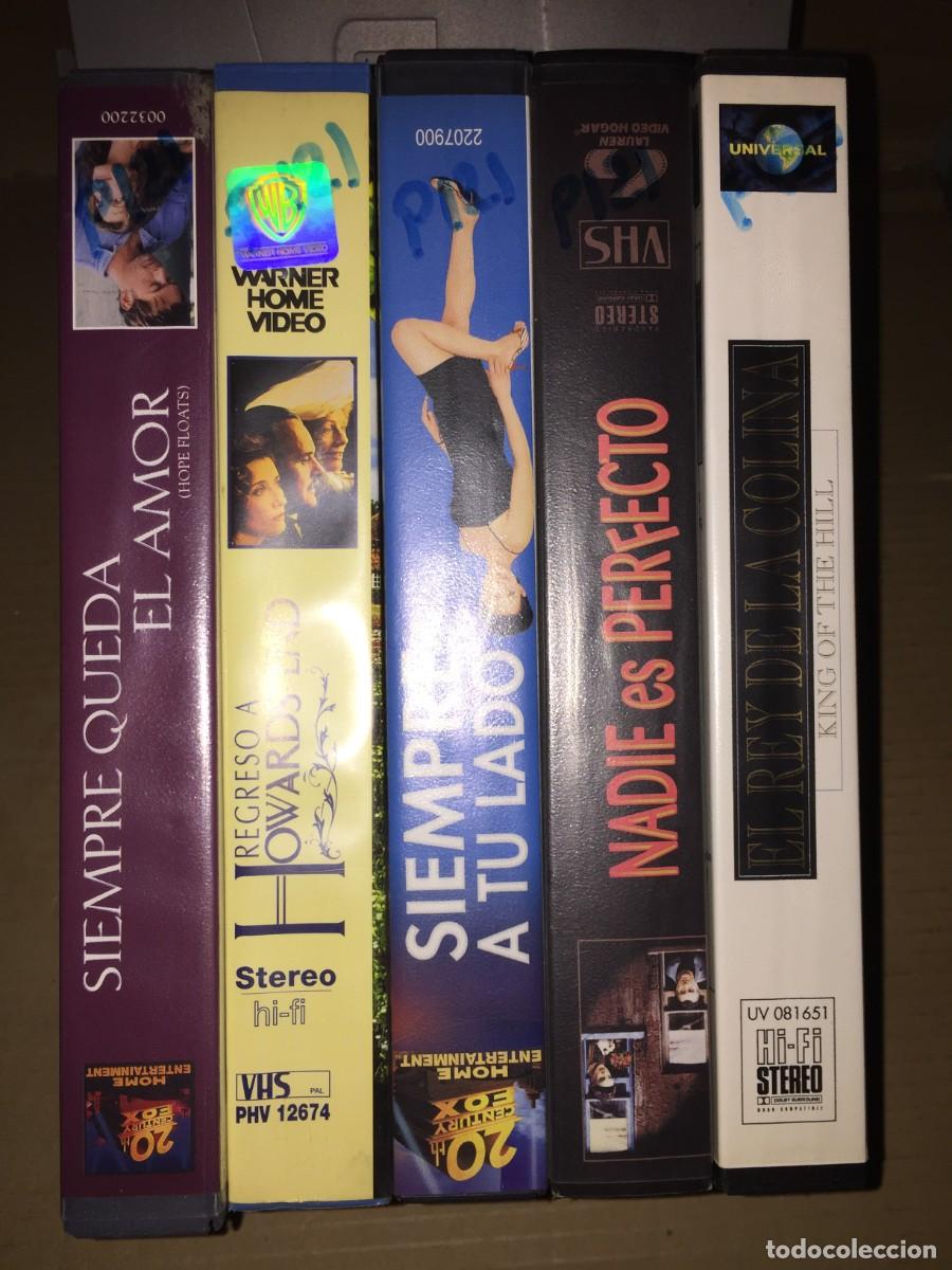 Cine: Vhs pack n&ordm; 121 Siempre queda el amor - Regreso a Howards end - Siempre a tu lado - Nadie es perfec