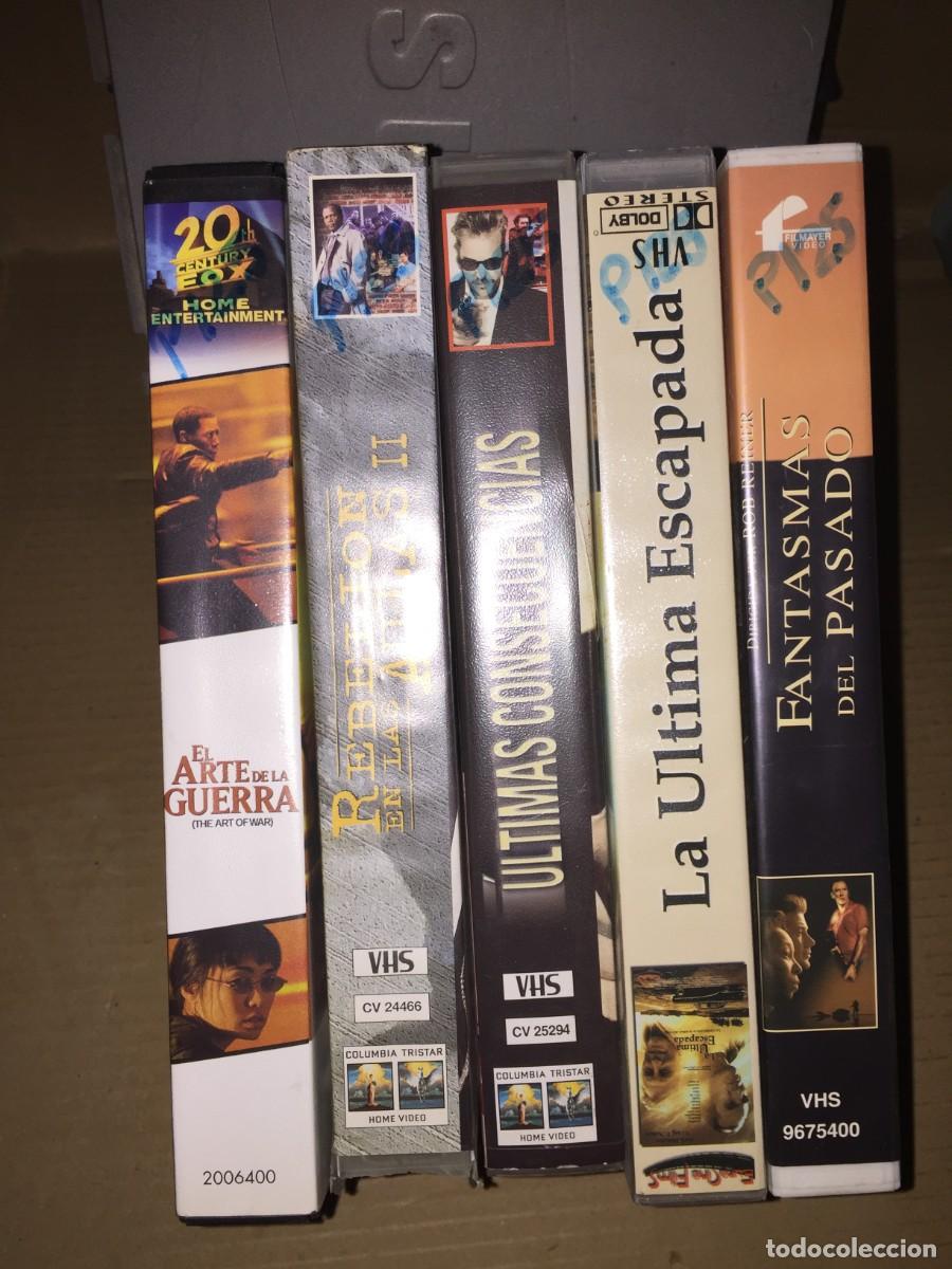 Cine: Vhs pack n&ordm; 125 El arte de la guerra - Rebelion en las aulas II - Ultimas consecuencias - La ultima