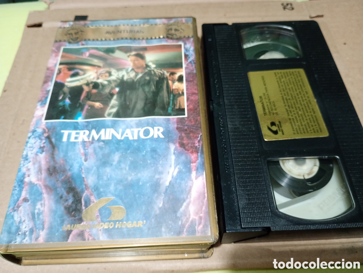 Cine: Terminator vhs Lauren Video Hogar