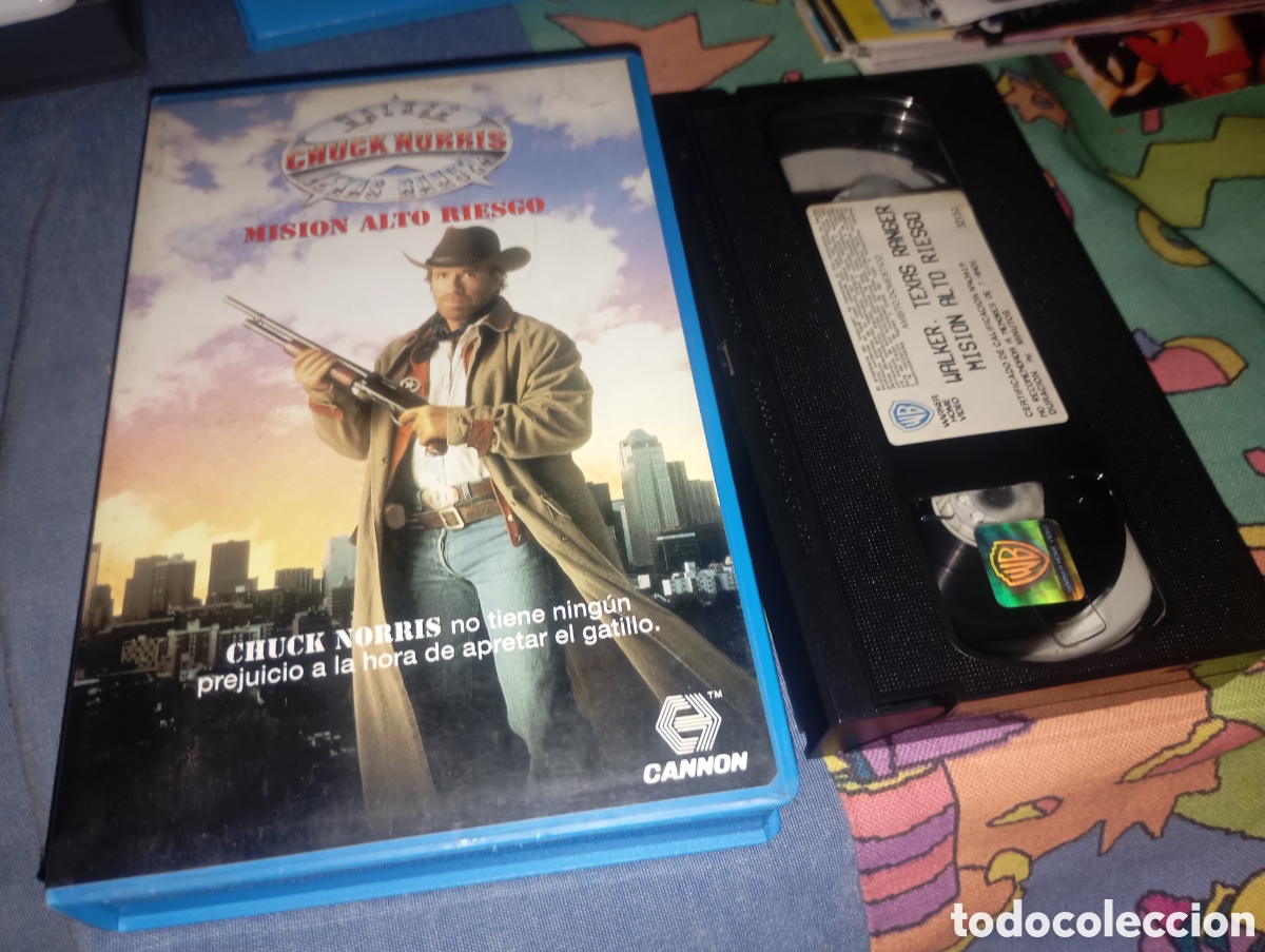 Cinema: MISION ALTO RIESGO - VHS - CHUCK NORRIS - DESCATALOGADA