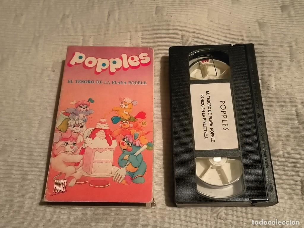 Cine: VHS POPPLES EL TESORO DE LA PLAYA POPPLE