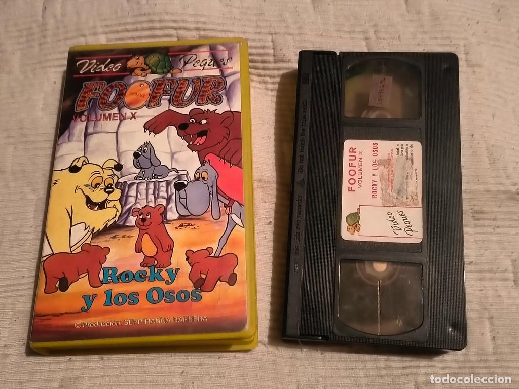 Cine: VHS FOOFUR VOLUMEN X ROCKY Y LOS OSOS