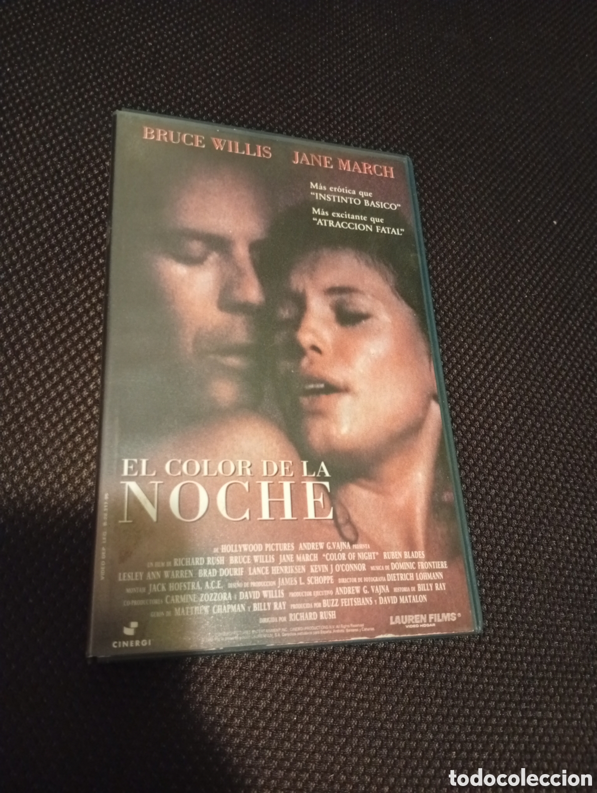 Cine: El color de la noche vhs