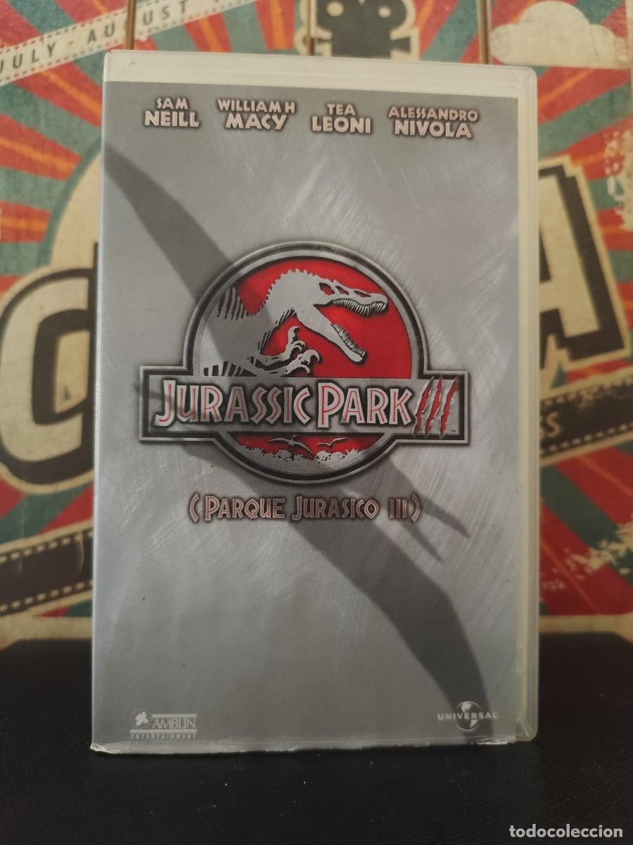 Cine: LF 35 VHS CG Jurassic Park III (Parque Jur&aacute;sico III) - Sam Neill, Tea Leoni