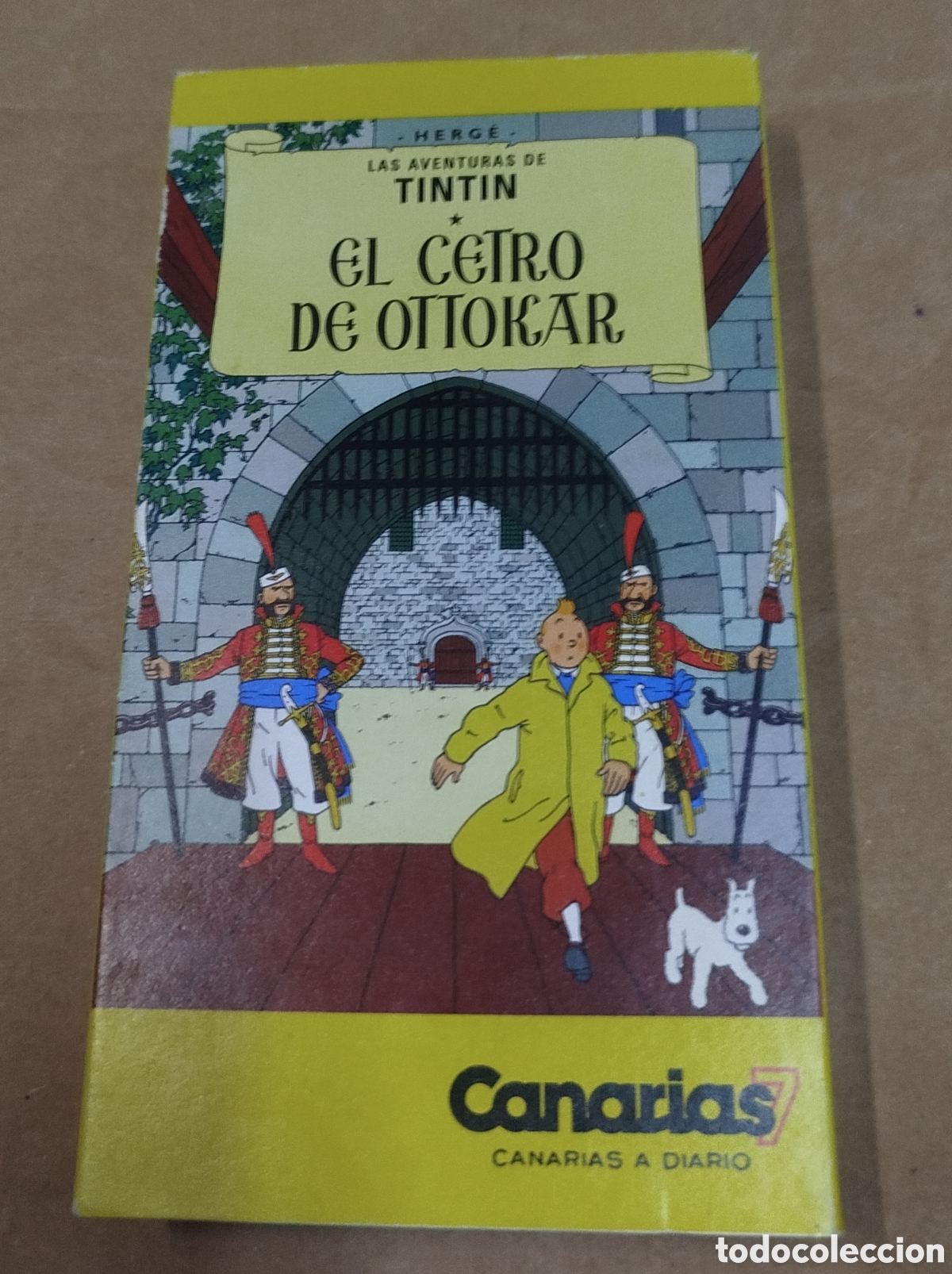 Cine: Tintin. El cetro de Ottokar. VHS