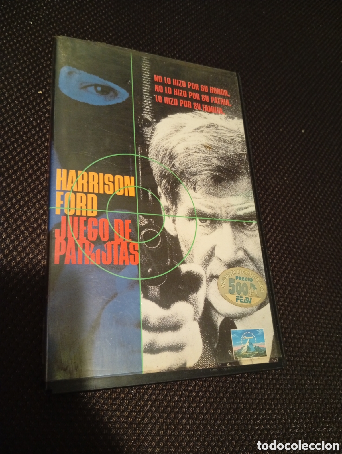 Cine: Juego de patriotas vhs