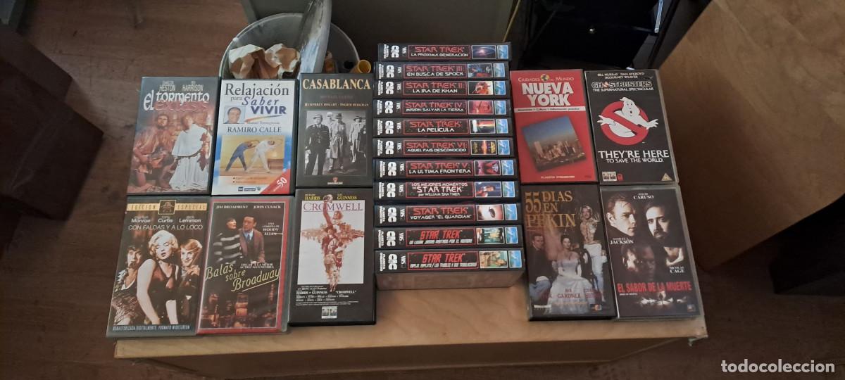Cine: LOTE VHS ,STAR TRECK,GHOSTBUSTERS...