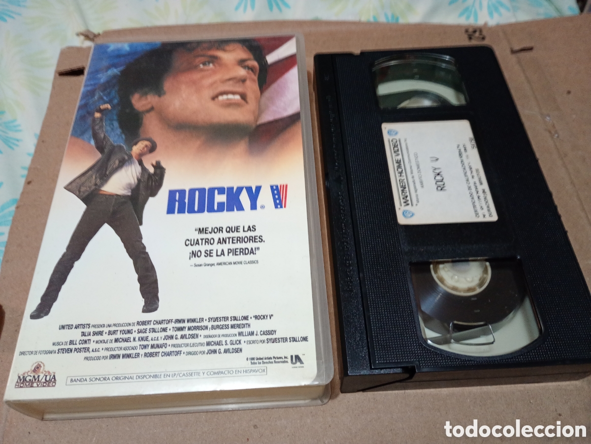 Cine: Rocky 5 vhs Sylvester Stallone