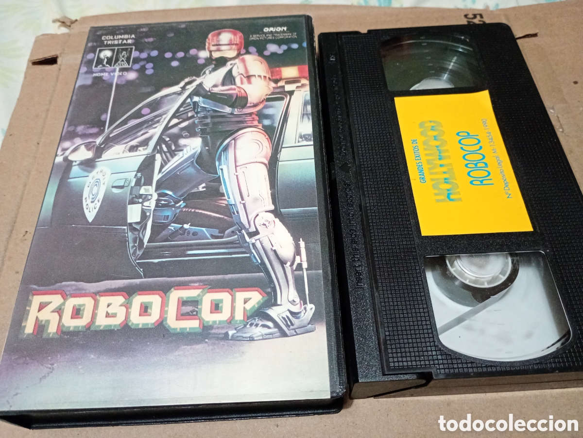 Cine: Robocop vhs Paul Verhoeven