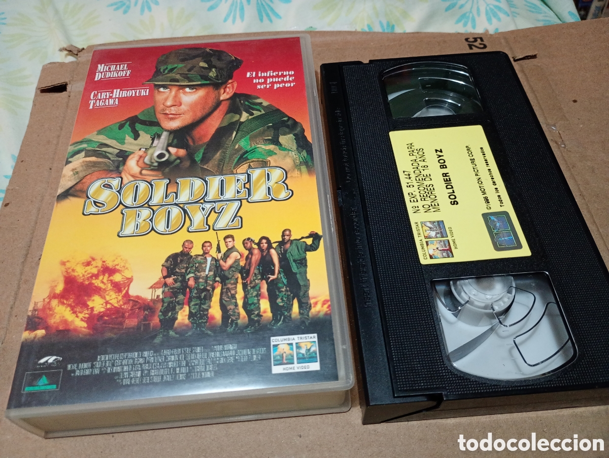 Cine: Soldier boyz vhs Michael Dudikoff