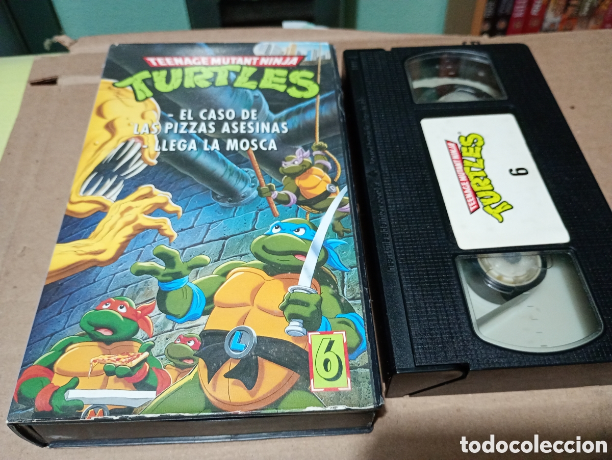 Cine: Teenage mutant ninja turtles vol.6 vhs
