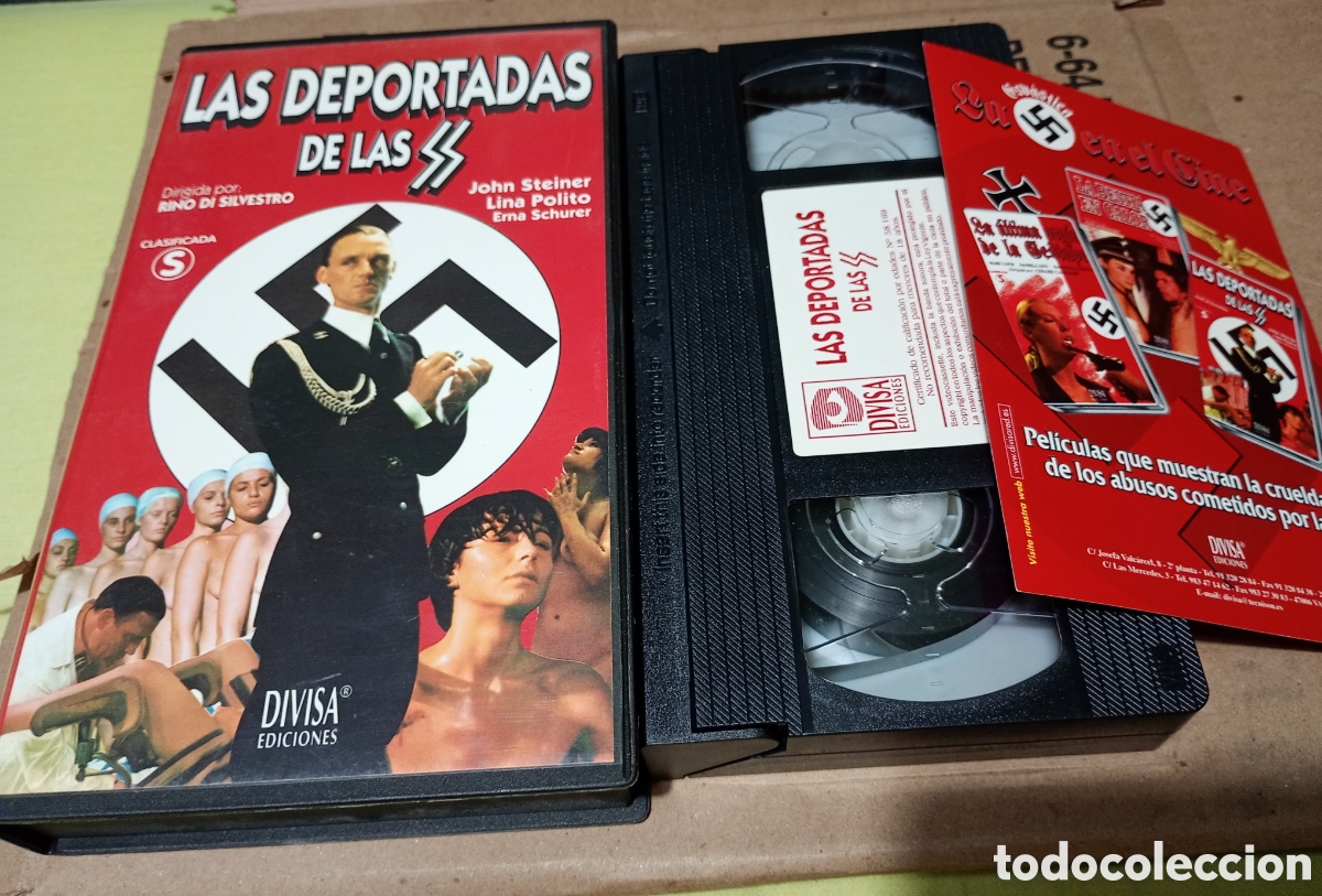 Cine: Las deportadas de las SS vhs
