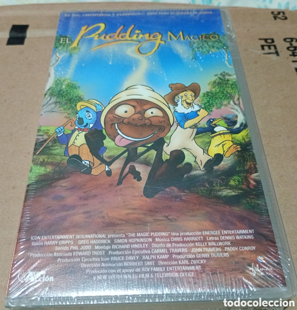 Cine: El pudding M&aacute;gico vhs NUEVO PRECINTADO