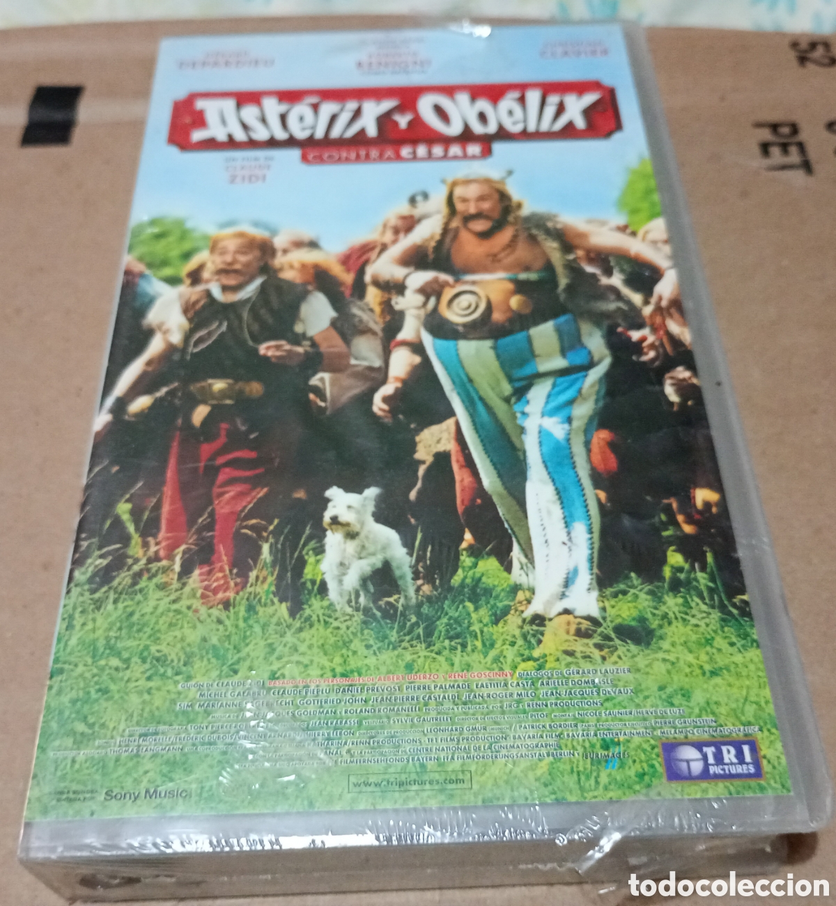 Cine: Ast&eacute;rix y Ob&eacute;lix contra C&eacute;sar VHS NUEVO PRECINTADO