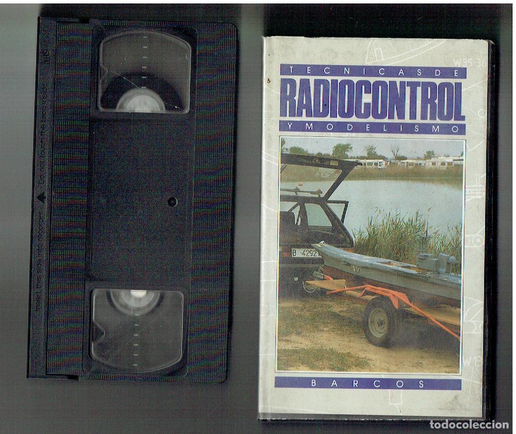 Cine: TECNICAS DE RADIO CONTROL Y MODELISMO. BARCOS. VHS. ANAYA. (DVD/&Ntilde;5)