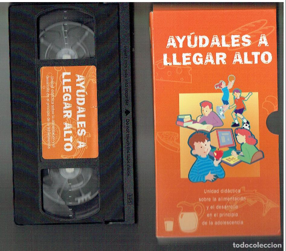 Cine: AY&Uacute;DALE A LLEGAR ALTO. UJNIDAD DIDACTICA SOBRE LA ALIMENTACION. CUMUNIDAD EUROPEA. VHS. (DVD/&Ntilde;5)