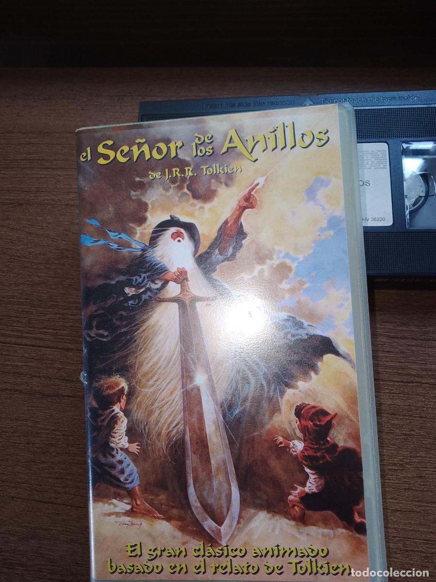 Cine: El se&ntilde;or de los anillos vhs rrareza