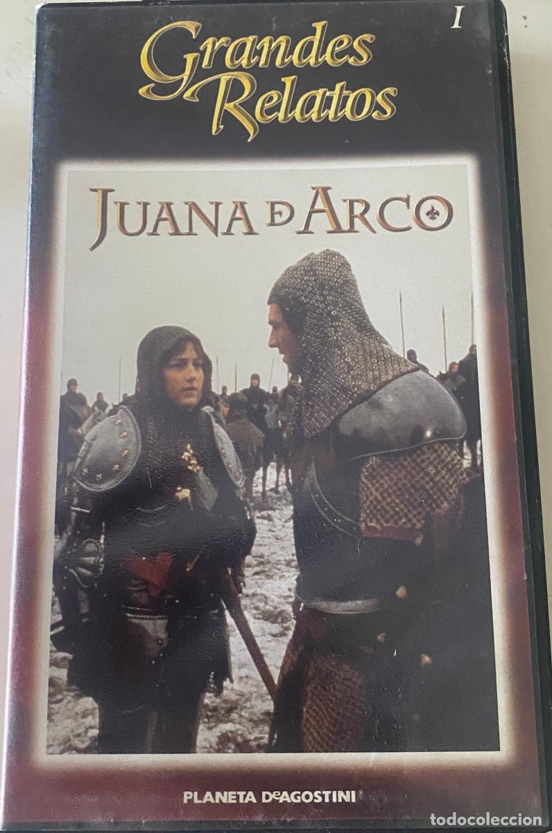 Cine: 'Grandes Relatos - Juana de Arco I'. Planeta DeAgostini / S.A.V. 1999. VHS original. Buen estado.