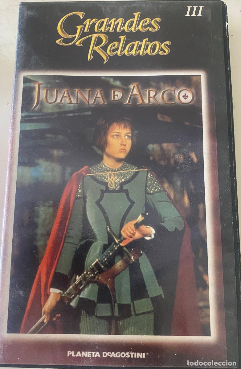 Cine: 'Grandes Relatos - Juana de Arco III'. Planeta DeAgostini / S.A.V. 1999. VHS original. Buen estado.