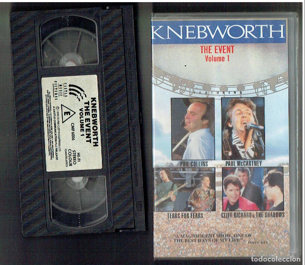 Cine: KNEBWORTH. THE EVENT, VOLUME 1. VHS. (DVD/&Ntilde;5)