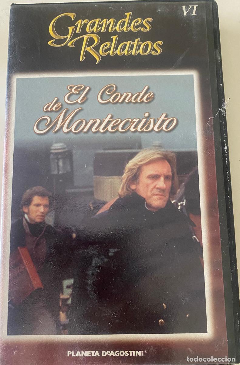 Cine: 'Grandes Relatos - El Conde de Montecristo VI', con Gerard Depardieu. Planeta. 1998. Buen estado.