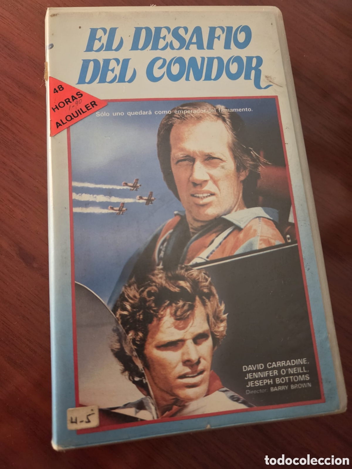 Cine: VHS &ldquo;El Desaf&iacute;o del C&oacute;ndor&rdquo; (Condor) &ndash; Edici&oacute;n en Espa&ntilde;ol &ndash; Cine de Aviaci&oacute;n y Acci&oacute;n Retro