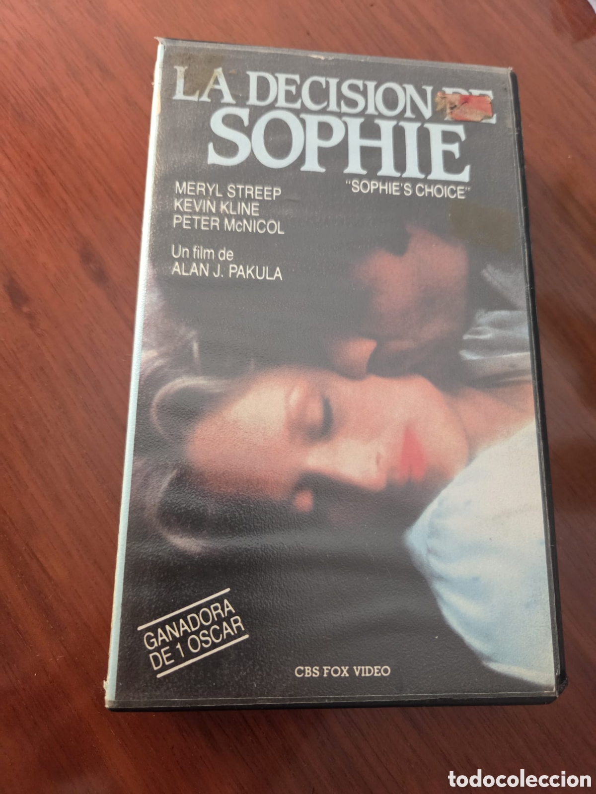 Cine: VHS La Decisi&oacute;n de Sophie (Sophie's Choice) &ndash; Meryl Streep &ndash; Edici&oacute;n original CBS Fox Video &ndash; Cl&aacute;sic