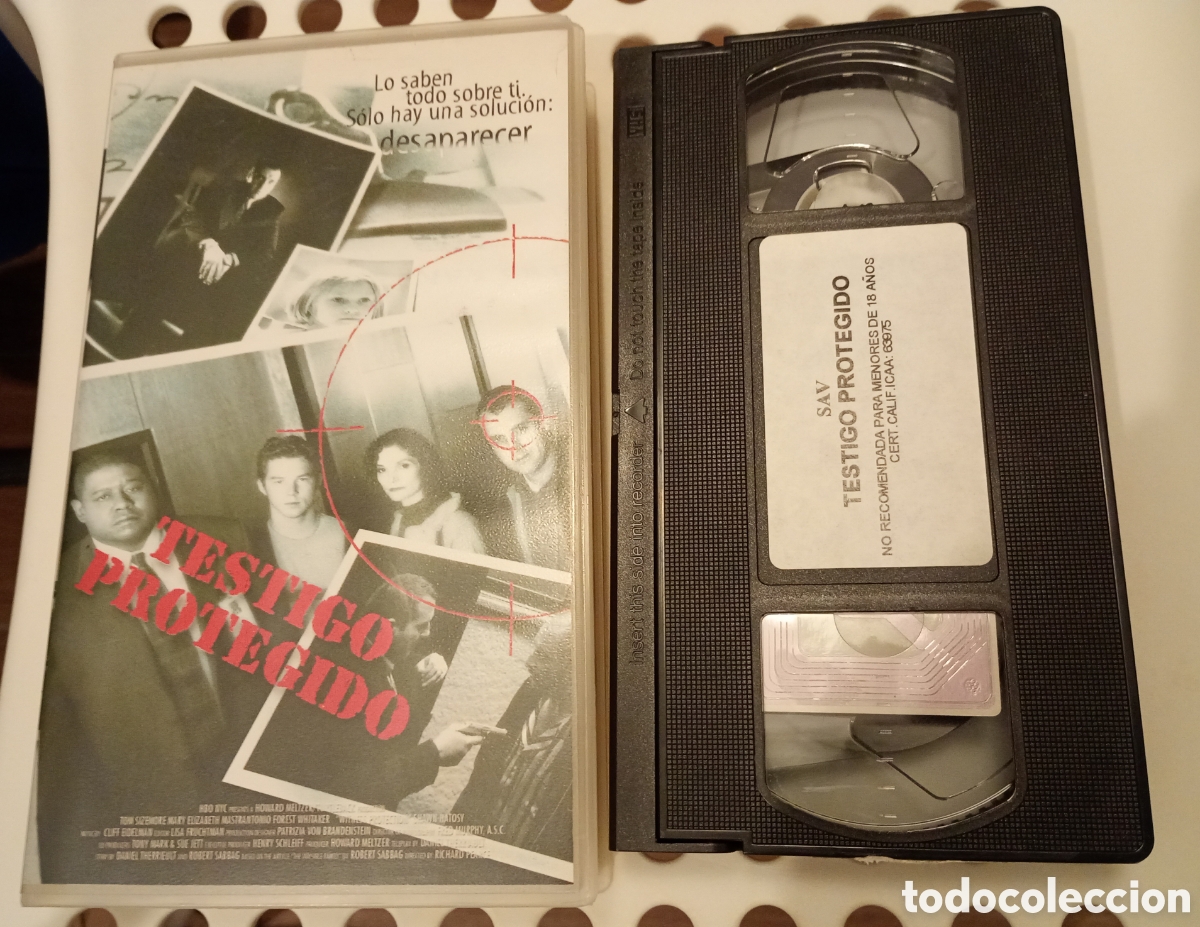 Cine: Testigo protegido vhs