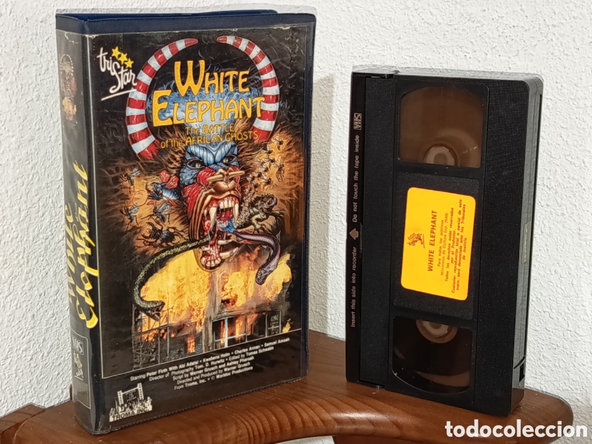 Cine: White Elephant. Pel&iacute;cula VHS